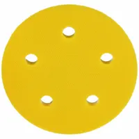 3M Hook-and-Loop Disc Backup Pad: 5 in Dia x 3/4 in T, 5/16"-24 Threaded-Shank, 5 Hole (MPN 60440241382)