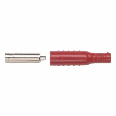 POMONA 5167-0 Standard Sheath Banana Jack to Non-Sheath Banana Plug Adapter - Standard Sheath Banana Jack to Non-Sheath Banana Plug Adapters