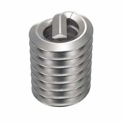 OEM APPROVED VENDOR #10-24 Screw-Locking Tanged Helical Insert, Plain, 10-Pack - Screw-Locking Tanged Helical Inserts