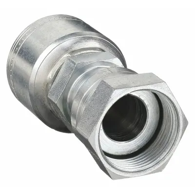 WEATHERHEAD 04Z-S64 Straight Crimp Hydraulic Hose Fitting - Weatherhead Crimp Hydraulic Hose Fittings with ORS Connection