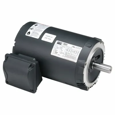 Dayton General Purpose Motor: C-Face Mount, Open Drip Proof, 1 1/2 hp, 230/460V AC - C-Face 3-Phase General Purpose AC Motors