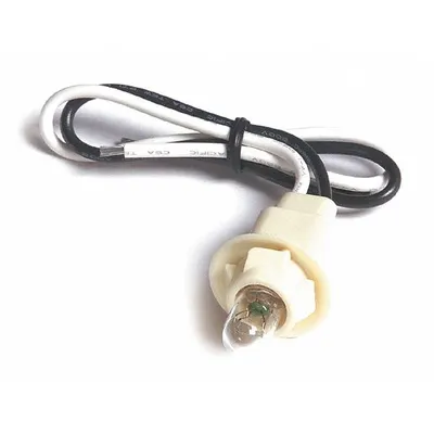GROTE 68380 Automotive Pigtail, 2-Wire, 18 AWG, 9-1/2 in Blunt Cut Wires - Automotive Pigtails