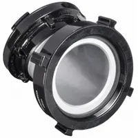 This aluminum swivel adapter connects fire hoses to hydrants or standpipes in industrial water-supply systems. It features a 30° elbow shape with NPT x Storz connections, allowing secure angled couplings for firefighting or process water applications