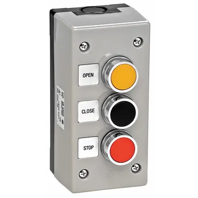 AMERICAN GARAGE DOOR Push Button Garage Door Control Station - Push Button Garage Door Control Stations