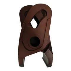 Attachment-only spike puller jaws for railroad power tools, designed for 1 PR applications. Used in rail maintenance to extract spikes from ties during track repair or replacement.