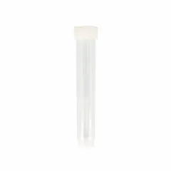 APPROVED VENDOR 15 mL PPCO Transport Vial with Cap, Natural, 17 mm Neck, Self-Standing, Round Bottom, External Threads (MPN 2403615080E1)