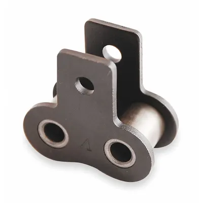 TSUBAKI Attachment Link: For Lube-Free Roller Chains, SK-1, 40, Single Strand, 1/2 in Pitch - Attachment Links for ANSI Standard Chains