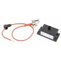 This VULCAN HART ignitor control is a replacement component for commercial ovens. It manages the ignition sequence to ensure proper burner lighting and safe operation. Designed as a direct replacement for the original part
