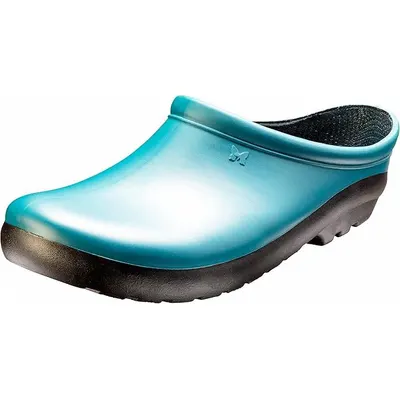 SLOGGERS Loafer-Style Plain-Toe Shoe, Size 9, B Width, Deep Lake Blue, Style 260 - Loafer-Style Plain-Toe Shoes