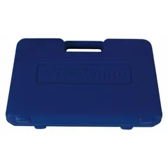 Blow mold case designed to store and protect a compatible power tool. Provides a custom-fit interior to keep the tool organized and secure during transport or storage. Suitable for use in workshops, job sites, and general tool storage applications.