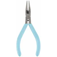 Long Nose Plier: ESD-Safe, 1 in Max Jaw Opening, 5 in Overall Lg, 1 1/4 in Jaw Lg, 1/8 in Tip Wd (MPN SN54N)