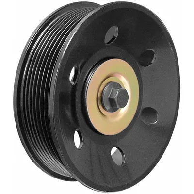 DAYCO 89168 Serpentine Ribbed V-Belt Idler Pulley, Steel, Light Duty, 8PK - Ribbed V-Belt Idler Pulleys for Vehicles