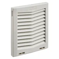 HOFFMAN Exhaust Grill and Filter: For Easy Filter Repl, Plastic, 8.19 in x 1.65 in (MPN HG0900404)