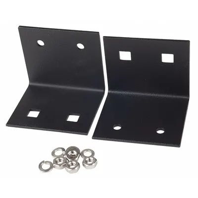 FEDERAL SIGNAL Bracket Kit, Black, Steel, 3 in Lg x 3 in Wd x 3 in Ht - Vehicle Light Mounts & Brackets