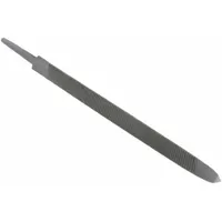 Machinists File: Triangular, Single-Cut, Smooth Cut, 6 in Lg without Tang, 1/4 in Wd, 9/32 in Thick (MPN 14665MN)
