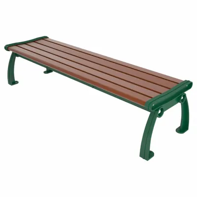 ULTRASITE Heritage Outdoor Bench - Vandal Resistant Resinwood Benches
