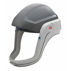 Universal-size hood for use with powered air-purifying respirator (PAPR) systems. Provides head, face, and respiratory protection in industrial environments. Integrates with PAPR systems to deliver filtered air to the breathing zone.