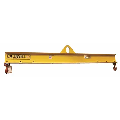 CALDWELL Lifting Beam: Lifting Beam, 10,000 lb Working Load Limit, Adj, 148 in Overall Lg - Lifting Beams