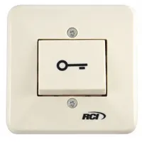 Plastic rocker switch used as an accessory for power supplies. Provides on/off control in industrial equipment, control panels, and machinery. Suitable for applications such as machining, material handling, and HVAC systems