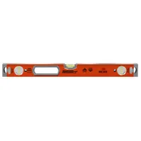 JOHNSON LEVEL HD Magnetic Aluminum Box Level: Level & Plumb, Box, Cushioned, Cushioned, Rare Earth (MPN 9550-2400)