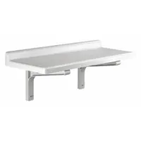 CAMSHELVING PREMIUM Wall Shelf Kit: Solid Shelf, 14 in x 36 in x 13 in, Gray (MPN EACSWS1436SK480)