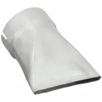 Wide-slot nozzle for heat guns, with 1 3/8 in outside diameter. Made of PVC. Used for applying heat over a broad area, such as shrinking tubing, softening adhesives, or bending materials
