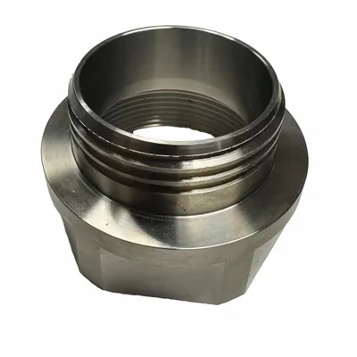 ACTION PUMP Bung Adapter: Bung Adapter, 316 Stainless Steel, 2 3/16 in - Bung Adapters