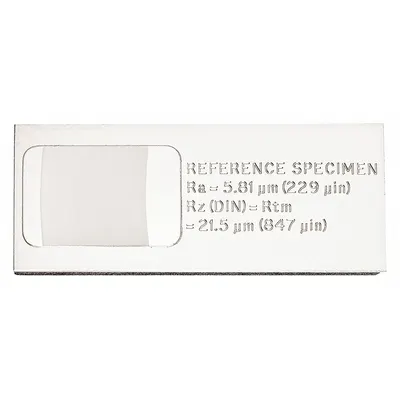 STARRETT Surface Roughness Specimen: Surface Roughness Specimen - Surface Roughness Tester Reference Specimens