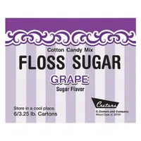 Cotton Candy Mix: Grape, Floss Sugar, 7409-GR, 6 PK