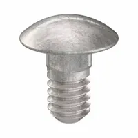Carriage Bolt: Square Neck, 1/4"-20 Thread Size, 1/2 in lg, Stainless Steel, 316, Plain, 10 PK (MPN ZBOLT-4978)