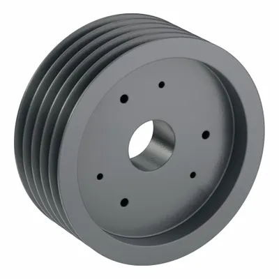 OEM V-Belt Pulley: C130 - Bushed-Bore Cast-Iron V-Belt Pulleys