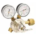 This single-stage gas regulator from SMITH EQUIPMENT is designed for air and inert gas service. It features a CGA 320 inlet connection and a 5/8"-18 female right-hand outlet. The neoprene diaphragm provides consistent pressure control up to 150 psig. Commonly used in welding, laboratory, and industrial gas systems where precise flow regulation is required.