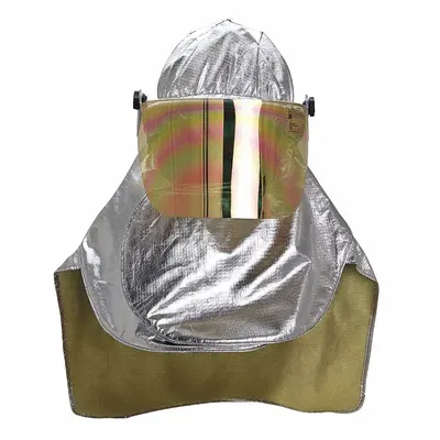 BULLARD Fire Helmet, Yellow, Fiberglass, Modern Rear Brim, Chin Strap