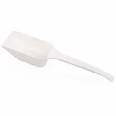 Polystyrene Lab Scoop, 120 mL, White, FDA Compliant