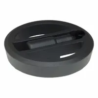 JW WINCO Spoked Hand Wheel: Spoked, Fold Away Handle, Aluminum, 3/4 in Bore, 200 mm Dia (MPN 6BRXMK/R)
