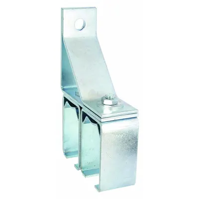 OEM APPROVED VENDOR Hanging Door Track Bracket, 7-1/2 in Ht, 450 lb Capacity - Hanging Door Track Brackets