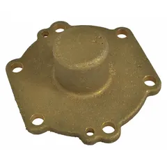 This cover plate is a replacement component for dewatering and wastewater pumps. It shields internal pump parts from debris and wear, supporting consistent operation in fluid handling applications.