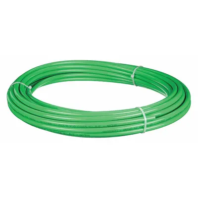 OEM Standard Nylon Tubing, Green, 3/8 in OD x 9/32 in ID, 50 ft Length, Shore D 60