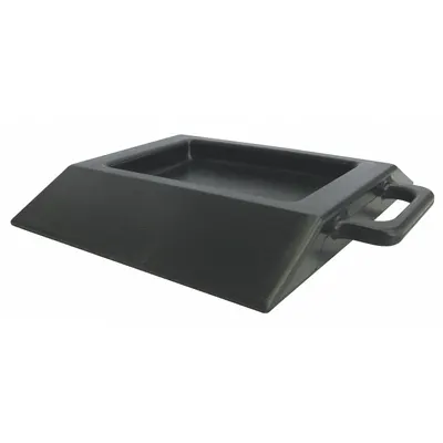 OEM APPROVED VENDOR Pallet Jack Wheel Stop, Black, Rubber, for Hand Pallet Trucks - Wheel Stops for Pallet Jacks