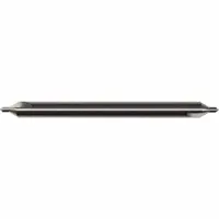 KEO Center Drill: Plain Type, #2, 60°, 6 in Overall Lg, TiN Coated Carbide (MPN 907-000-678)