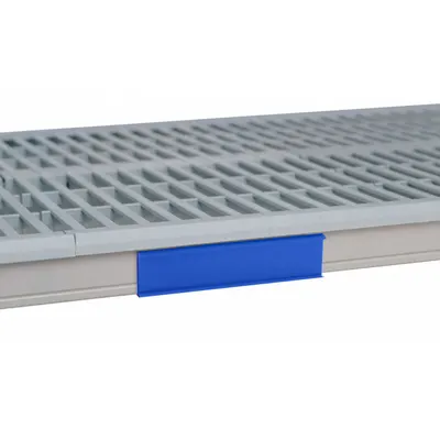 METRO CSM6-BX Blue Shelf Marker for MetroMax i Series - Colored Identification Markers for Plastic Shelving