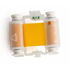 Yellow resin ribbon for the M710 printer series. Fade-resistant and RoHS compliant to 2015/863. Used for printing durable labels in industrial environments such as asset tracking, safety signage, and cable marking.