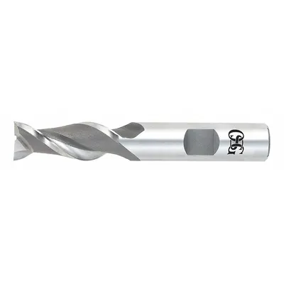 OSG 5305100 Cobalt Square End Mill, 1" Dia, 2" LOC, 4-1/2" OAL, 2 Flute - Cobalt Square End Mills for Aluminum