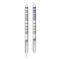 Carbon dioxide (CO2) detector tube for use with DRAEGER Accuro pumps. Measures CO2 concentrations from 100 to 3,000 ppm. Supplied in a 10-pack. Provides direct-reading colorimetric indication for industrial safety, confined-space entry, and environmental monitoring applications