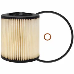 Cartridge fuel/water separator for diesel engines. Cellulose media. Includes furnished gasket. Overall length 9 3/4 in, outside diameter 4 3/16 in. Removes water and contaminants from fuel.