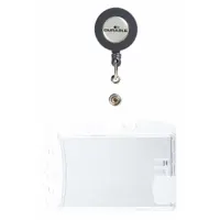 Badge Holder: Pouch, Horizontal/Vertical, 4 in Badge Pouch Wd, 2 13/16 in Badge Pouch Ht, 10 PK (MPN 822419)