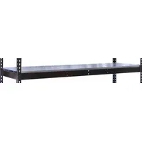 HALLOWELL Shelf: 60 in x 30 in, 650 lb Load Capacity, Steel, 22 ga Decking, Black, Shelf (MPN DRHCEL6030ME)
