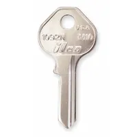 Key Blank: Compatible with Master Locks, Key ID # M10, 4 Pins, Brass (MPN 1092N-M10)