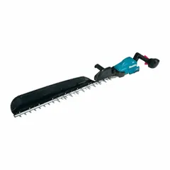 This battery-powered hedge trimmer operates on the 40 V Max XGT platform and is supplied as a tool only, requiring a separately available battery and charger. It features a 30-inch single-sided blade suitable for trimming and shaping hedges, shrubs, and bushes in commercial landscaping and residential garden maintenance. The single-sided design allows for precision work in tight spaces.