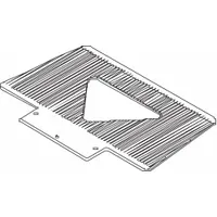 WESCO Hand Truck Nose Plate: 350 lb Load Capacity, 17 1/2 in W x 7 1/2 in D, 17 1/2 in Overall Wd (MPN 274165)